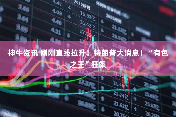 神牛资讯 刚刚直线拉升！特朗普大消息！“有色之王”狂飙