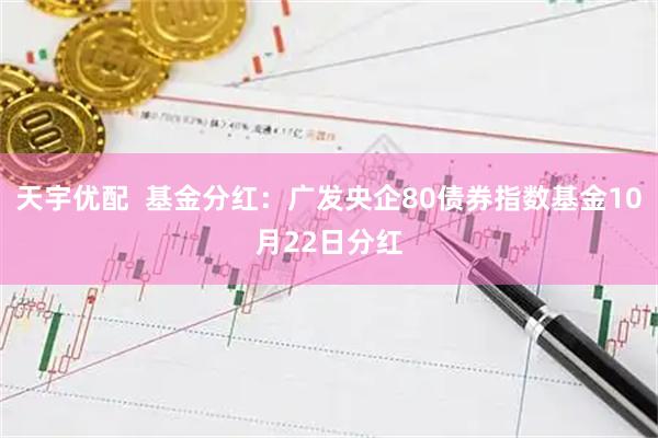 天宇优配  基金分红：广发央企80债券指数基金10月22日分红