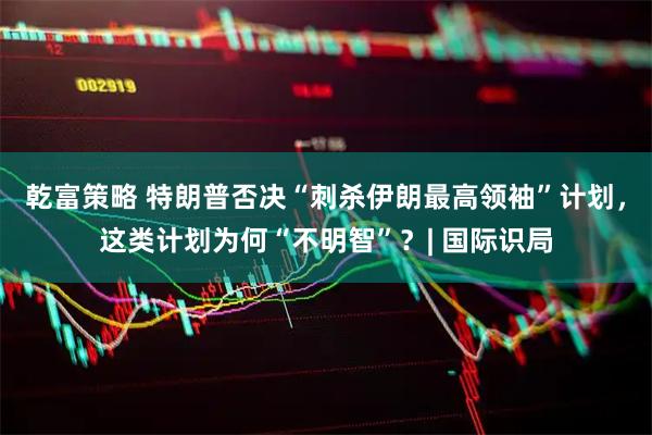 乾富策略 特朗普否决“刺杀伊朗最高领袖”计划，这类计划为何“不明智”？| 国际识局